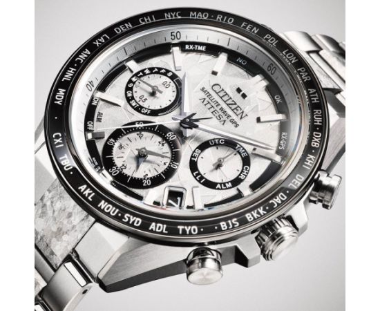 Citizen Eco-Drive Satellite Wave Attesa Eco-Drive CC4076-65A Rokas pulksteņi 