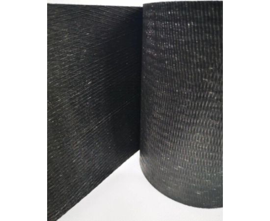 Plastmasas zāliena apmale 6 m × 15 cm, melna Žoga lameles un zālājs