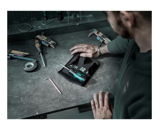 Wera torque screwdriver 7515/7 Kraftform Safe-Torque Speed Bicycle 1 black/green, 7-piece, in a robust folding case Новинки Для дома и сада 