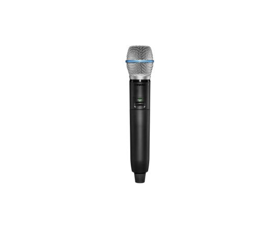 Shure GLXD2+/B87A-Z4 - DUAL BAND digital handheld wireless transmitter with Beta87A head unit Mikrofoni