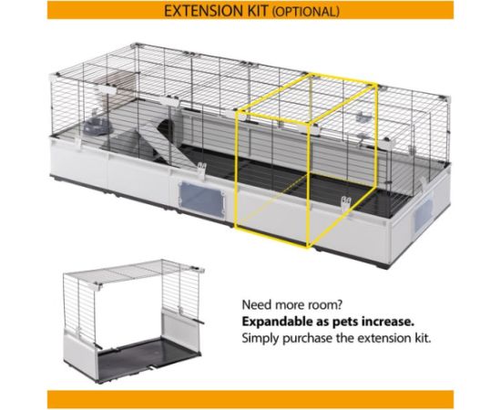 FERPLAST Modular 4 - cage for rabbit and domestic guinea pig - 179 x 72 x 56cm Citas preces