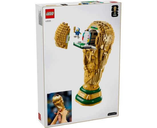 LEGO EDITIONS 43020 FIFA World Cup Official Trophy Jaunumi, Bērnu preces