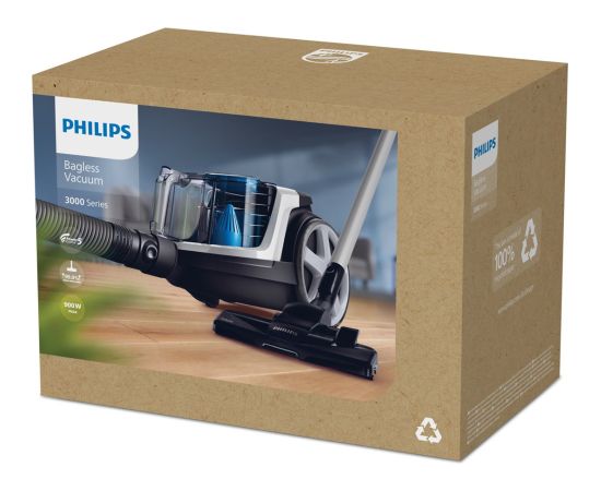 Philips 3000 series Bagless vacuum cleaner 900 W PowerCyclone 5 Пылесосы