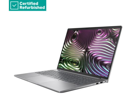 RENEW SILVER HP ZBook X G1i Mobile Workstation 16 - Ultra 7-255H, 32GB, 1TB SSD, RTX PRO 1000 Blackwell 8GB, 16 WUXGA 400-nit AG, 5MP IR cam, WWAN-ready, FPR, US backlit keyboard, 83Wh, Win 11 Home, 1 years / C40NCESR#ABH Atjaunoti portatīvie datori