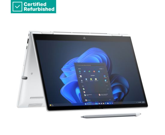 RENEW SILVER HP EliteBook 8 Flip G1i 13 - Ultra 7-255U, 16GB, 512GB SSD, 13.3 WUXGA 300-nit Touch, 5MP non-IR cam, 4G Modem, FPR, US backlit keyboard, +Pen, 62Wh, Win 11 Pro, 1 years / AD3S2ETR#ABH Atjaunoti portatīvie datori