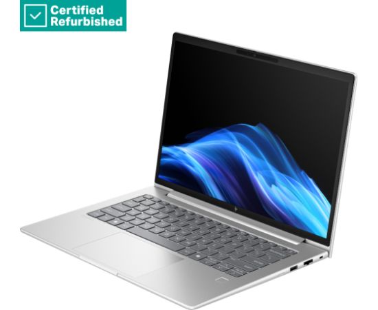 RENEW SILVER HP EliteBook 6 G1i 14 - Ultra 7-255U, 16GB, 512GB SSD, 14 WUXGA 300-nit AG, 5MP IR cam, FPR, US backlit keyboard, 56Wh, Win 11 Pro, 1 years / AD3Q2ETR#ABH Atjaunoti portatīvie datori