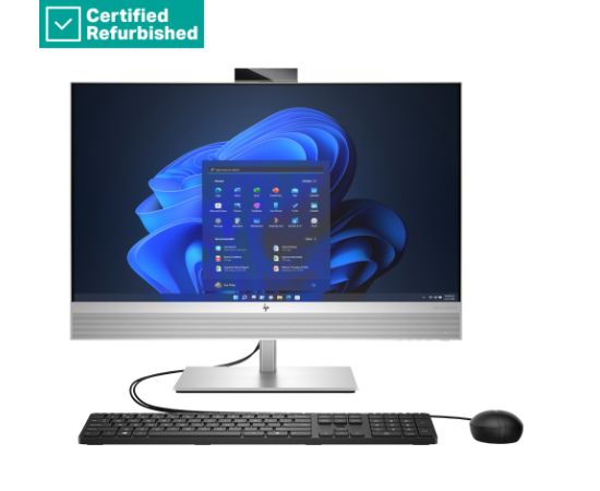 RENEW SILVER HP Elite 870 G9 AIO All-In-One 27 - i7-14700, 32GB, 1TB SSD, 27 QHD Non-Touch AG, USB Mouse, Height Adjustable, Win 11 Pro, 1 years / A0YZ4EAR#ABU Atjaunoti personālie datori