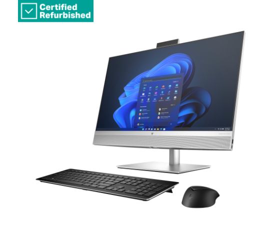 RENEW SILVER HP Elite 870 G9 AIO All-In-One 27 - i7-14700, 32GB, 1TB SSD, 27 QHD Non-Touch AG, USB Mouse, Height Adjustable, Win 11 Pro, 1 years / A0YZ4EAR#ABU Atjaunoti personālie datori