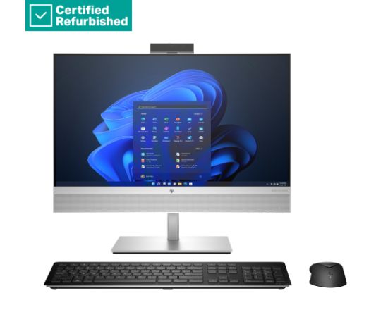 RENEW SILVER HP Elite 840 G9 AIO All-In-One 24 - i7-14700, 32GB, 1TB SSD, 23.8 FHD Touch AG, FPR, Height Adjustable, Win 11 Pro, 1 years / A0YY7EAR#ABD Kомпьютеры после ремонта