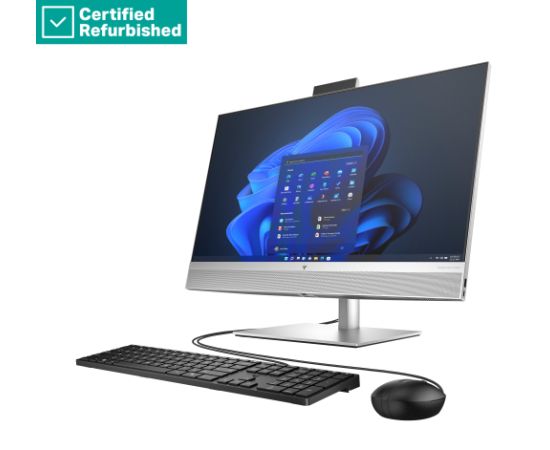 RENEW SILVER HP Elite 870 G9 AIO All-In-One 27 - i9-14900, 64GB, 2TB SSD, 27 QHD Non-Touch AG, Height Adjustable, USB Mouse, Win 11 Pro, 1 years / 999Y9ETR#UUZ Kомпьютеры после ремонта