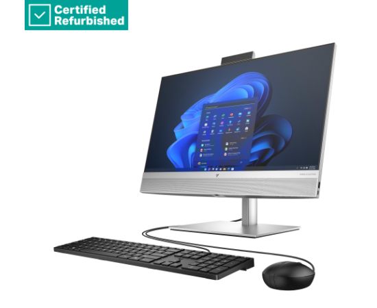 RENEW SILVER HP Elite 840 G9 AIO All-In-One 24 - i5-13500, 16GB, 512GB SSD, 23.8 FHD Touch AG, WiFi, Height Adjustable, Win 11 Pro, 1 years / 7B119EAR#ABE Atjaunoti personālie datori