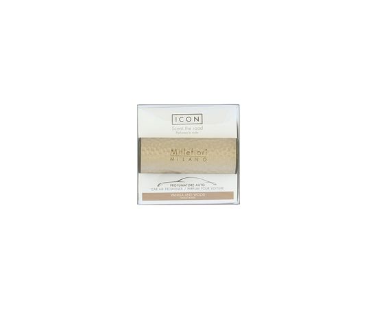 Millefiori Icon Scent the Road Metal Vanilla & Wood Telpu aromāti