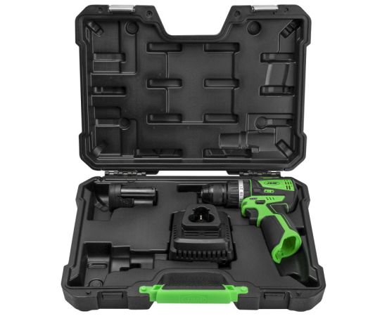 Trieciena skrūvgriezis bezoglīšu 12V ar uzglabāšanas koferi, JBM Новинки Для дома и сада 