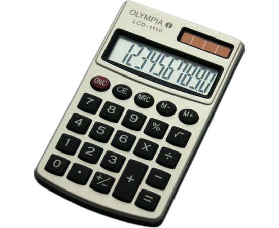 Kalkulator Olympia Olympia Taschenrechner LCD-1110 silber Kalkulatori