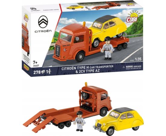 Cobi COBI Citroen Transporter+2CV T.AZ 278kl 24627 Машины и аксессуары