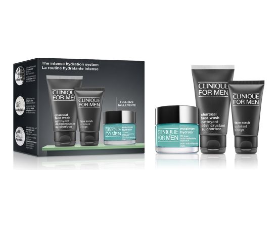 Clinique The Intense Hydrating System Gift Set For Men Dāvanu komplekti