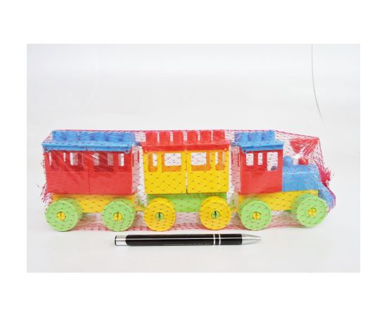 Polesie Lokomotywa z Dwoma Wagonami (36704) Машины и аксессуары