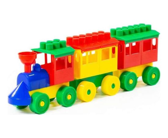 Polesie Lokomotywa z Dwoma Wagonami (36704) Машины и аксессуары