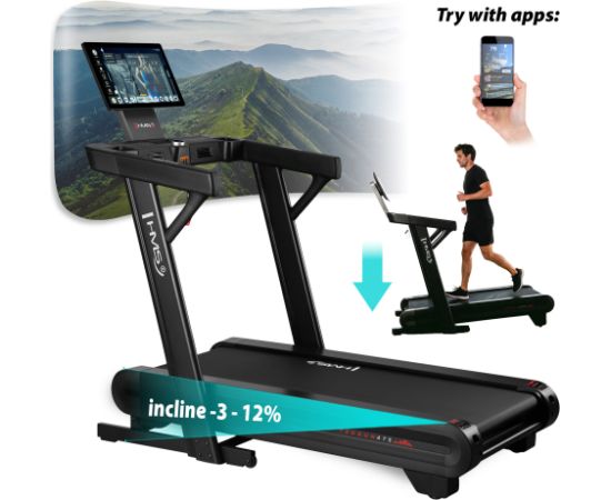 Skrejceliņš TERRUN475 HOME TREADMILL WITH INCLINE AND DECLINE ADJUSTMENT HMS Беговые дорожки