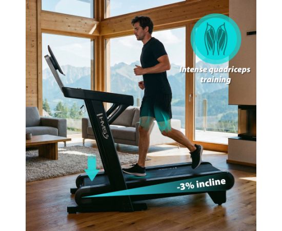 Skrejceliņš TERRUN475 HOME TREADMILL WITH INCLINE AND DECLINE ADJUSTMENT HMS Беговые дорожки