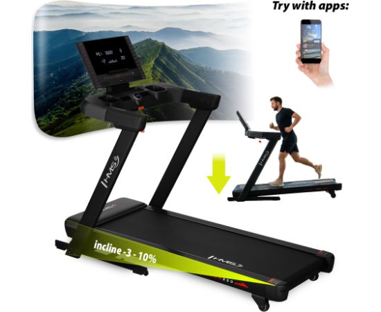 Skrejceliņš TERRUN350 HOME TREADMILL WITH INCLINE AND DECLINE ADJUSTMENT HMS Беговые дорожки