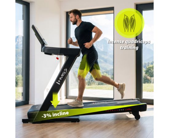 Skrejceliņš TERRUN350 HOME TREADMILL WITH INCLINE AND DECLINE ADJUSTMENT HMS Беговые дорожки