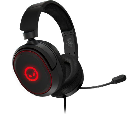 LORGAR Kaya 460, USB Gaming headset with microphone, CM108B, RGB backlight, Plug&Play, USB-A connection cable 2m, fabric ear pads, size: 192*184.7*88mm, 0.329kg, black Austiņas