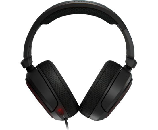 LORGAR Kaya 460, USB Gaming headset with microphone, CM108B, RGB backlight, Plug&Play, USB-A connection cable 2m, fabric ear pads, size: 192*184.7*88mm, 0.329kg, black Austiņas