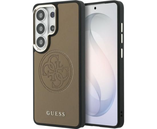 Guess   GUESS case for SAMSUNG S26 Ultra GUHMS26L5PG4SRGW (Perforated Logo MagSafe) brown Ekrānu aizsardzība