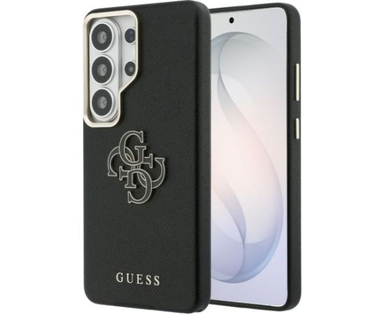 Guess   GUESS case for SAMSUNG S26 Ultra GUHCS26L5PS4RGGK (Grained Big 4G Metal Logo) black Ekrānu aizsardzība
