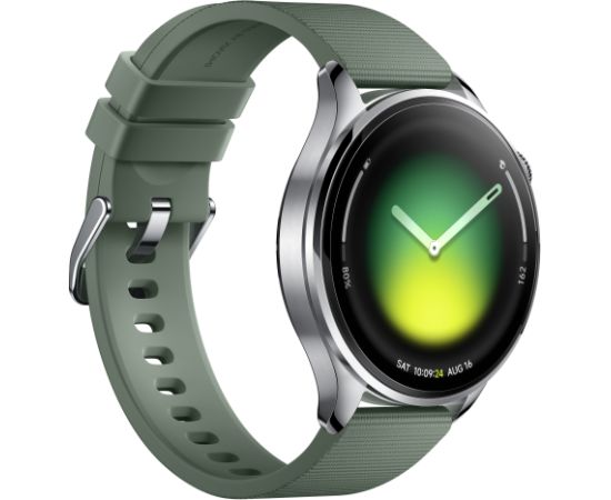 Xiaomi Watch 5 Smart watch AMOLED 1.54" Waterproof Juniper Green Smart-Watch Pulksteņi