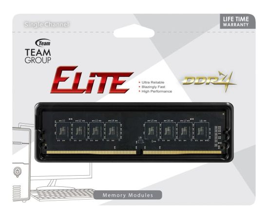 TeamGroup Elite, DDR4, 16 GB, 3200MHz, CL22 (TED416G3200C2201) RAM Operatīvā atmiņa
