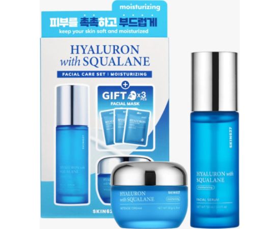 Nawilżający zestaw do twarzy SKIN627 Hyaluron with Squalane Smaržas - NESAKĀRTOTS