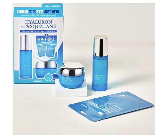 Nawilżający zestaw do twarzy SKIN627 Hyaluron with Squalane Smaržas - NESAKĀRTOTS