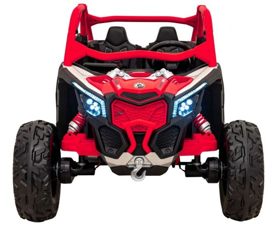 Jokomisiada CAN-AM Maverick 3 Turbo RR Czerwony 4x200W 24V DK-CA001 Новости - Детские товары