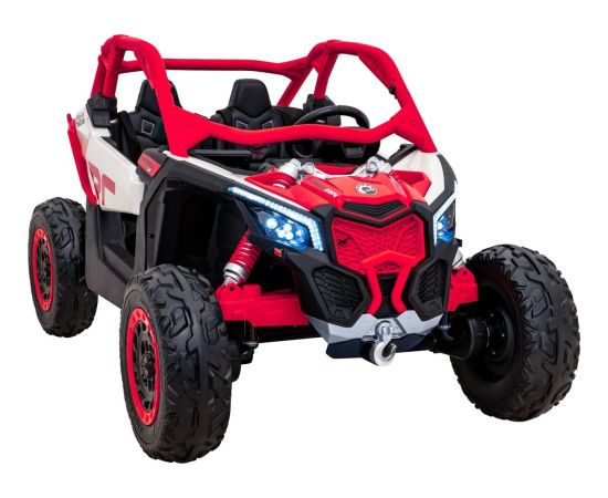 Jokomisiada CAN-AM Maverick 3 Turbo RR Czerwony 4x200W 24V DK-CA001 Новости - Детские товары