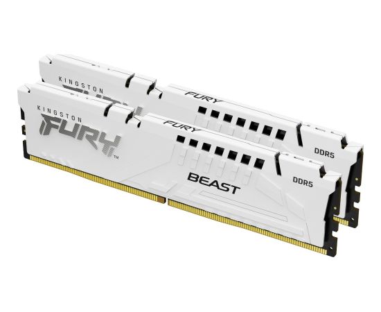 Kingston Fury Beast, DDR5, 32 GB, 6400MHz, CL32 (KF564C32BWEK2-32) RAM Operatīvā atmiņa