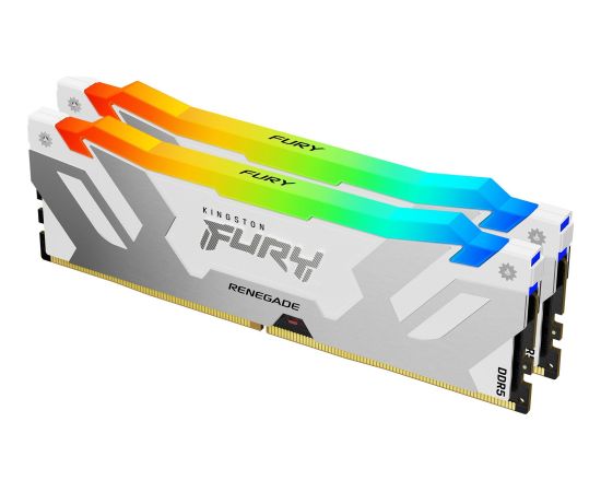 Kingston Fury Renegade RGB, DDR5, 32 GB, 6400MHz, CL32 (KF564C32RWAK2-32) RAM Operatīvā atmiņa