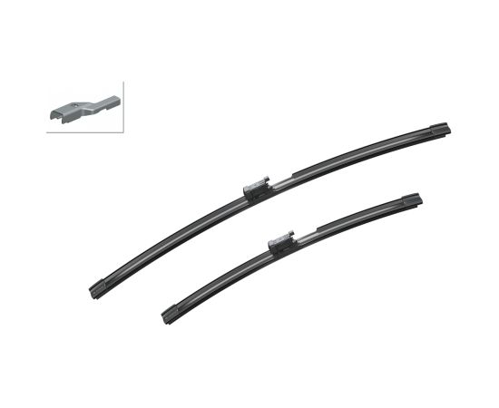 BOSCH A006J Aerotwin Retro 650/475mm 31490718 Logu tīrītāja slotiņu komplekts (Volvo XC60 2018-) 3397110006 Logu tīrītāja slotiņas