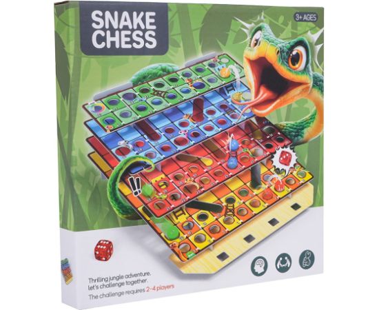 RoGer 3D Snake Ladder Настольная игра Galda spēles