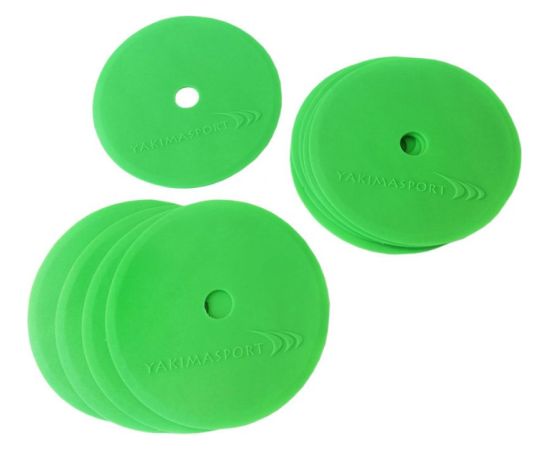 Yakimasport Set of markers Yakima Sport flat fields 10 pcs. 100587 Fitnesa preces