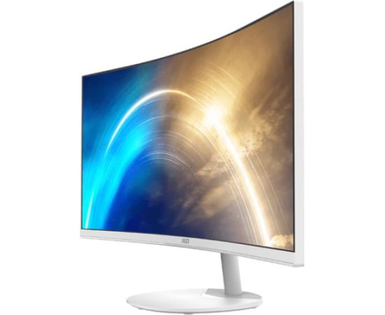 MSI PRO MP341CQWDE, LED monitor - 34 - white, WQHD, VA, curved, 100Hz panel Monitori