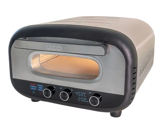Unold Pizza Oven Alfredo stainless steel/black, 1,700 watts, for pizzas up to approx. O 30 cm Picas krāsns