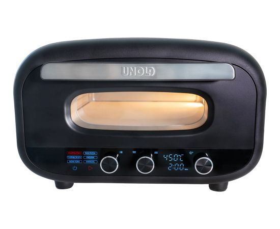 Unold Pizza Oven Don Alfredo black, 1,700 watts, for pizzas up to approx. O 30 cm Picas krāsns