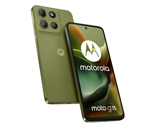 Motorola Moto G15 4/128GB Green Мобильные телефоны