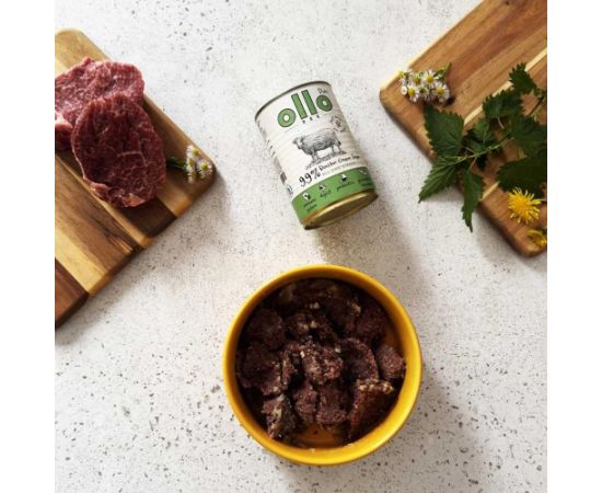 Ollo Booster Zielone Żwacze 400g Suņu barība