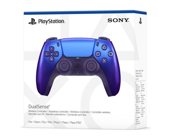 Wireless controller Sony PlayStation 5 DualSense gamepad Chrome Indigo Spēļu kontrolieri