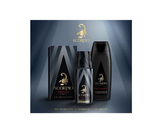 Scorpio Vertigo Dárková sada EDT 75 ml, sprchový gel 250 ml a deospray 150 ml 75ml Dāvanu komplekti