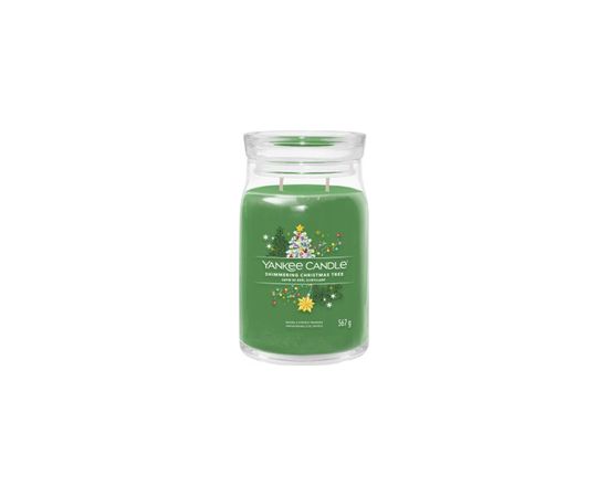 Yankee Candle Shimmering Christmas Tree Signature Candle 567.0g Smaržas - NESAKĀRTOTS