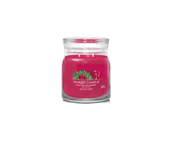 Yankee Candle Sparkling Winterberry Signature Candle 368.0g Ароматы для дома и комнаты